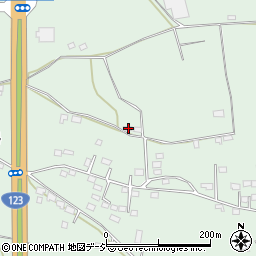 茨城県東茨城郡城里町石塚1706-2周辺の地図