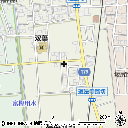 石川県白山市道法寺町レ29-19周辺の地図