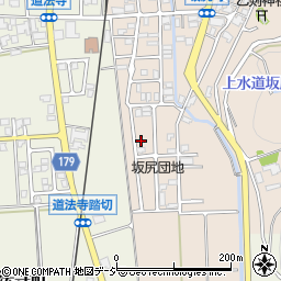 石川県白山市坂尻町ヘ35周辺の地図