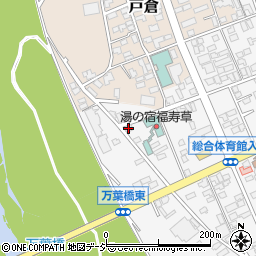 戸倉観世温泉周辺の地図