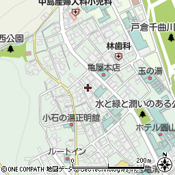 長野県千曲市上山田温泉1丁目周辺の地図