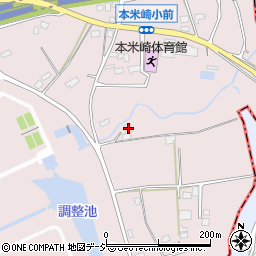 茨城県那珂市本米崎2857-2周辺の地図