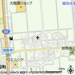 石川県白山市知気寺町ほ48周辺の地図
