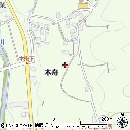 長野県大町市社木舟4738周辺の地図