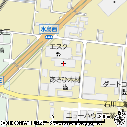 前田製菓株式会社　白山工場周辺の地図