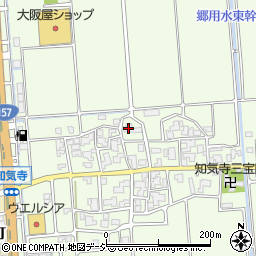 石川県白山市知気寺町ほ50周辺の地図