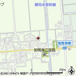 石川県白山市知気寺町69周辺の地図