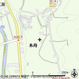 長野県大町市社木舟4750周辺の地図