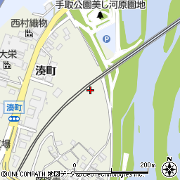 石川県白山市湊町タ周辺の地図