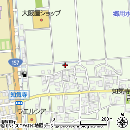 石川県白山市知気寺町143-2周辺の地図