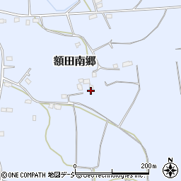 茨城県那珂市額田南郷2480-1周辺の地図