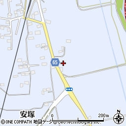 栃木県下都賀郡壬生町安塚1078周辺の地図