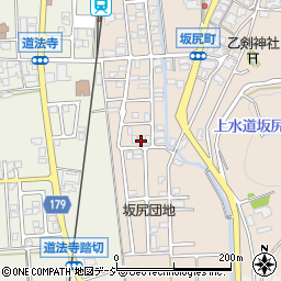 石川県白山市坂尻町ヘ56周辺の地図