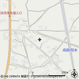 栃木県真岡市下籠谷2863周辺の地図