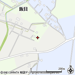 栃木県真岡市飯貝1407周辺の地図
