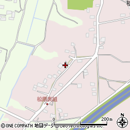 茨城県那珂市本米崎2462-1周辺の地図
