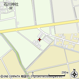 石川県白山市中ノ郷町ロ周辺の地図