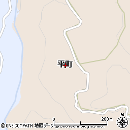 石川県金沢市平町周辺の地図