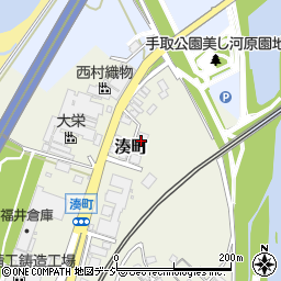 美川清掃湊周辺の地図