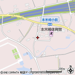 茨城県那珂市本米崎2703-1周辺の地図
