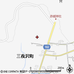 群馬県前橋市三夜沢町87周辺の地図