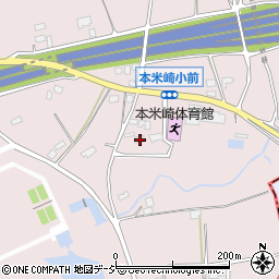 茨城県那珂市本米崎2703-3周辺の地図