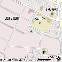 石川県白山市源兵島町1338周辺の地図