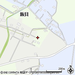 栃木県真岡市飯貝1408周辺の地図