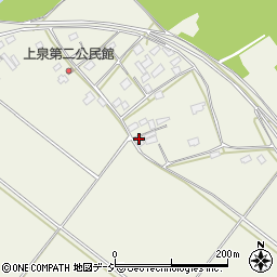 茨城県東茨城郡城里町上泉408周辺の地図