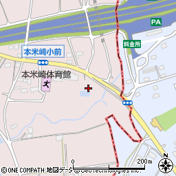 茨城県那珂市本米崎2706-21周辺の地図