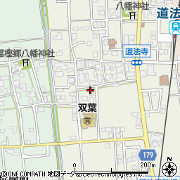 石川県白山市道法寺町81周辺の地図
