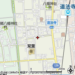 石川県白山市道法寺町80周辺の地図