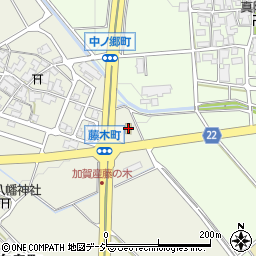 ファミリーマート白山藤木店周辺の地図