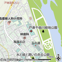 戸倉上山田温泉　リバーサイド上田館周辺の地図