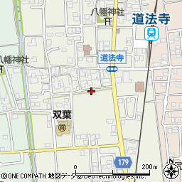 石川県白山市道法寺町78周辺の地図