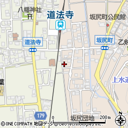 石川県白山市坂尻町ヘ35-12周辺の地図