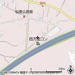 茨城県那珂市本米崎2384-2周辺の地図