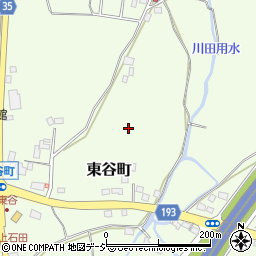栃木県宇都宮市東谷町周辺の地図
