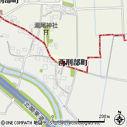 栃木県宇都宮市西刑部町1616周辺の地図
