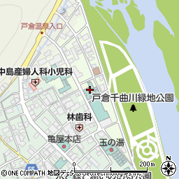 長野県千曲市戸倉温泉（戸倉温泉）周辺の地図