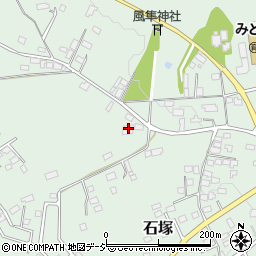 茨城県東茨城郡城里町石塚877-17周辺の地図