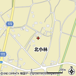 栃木県下都賀郡壬生町北小林周辺の地図