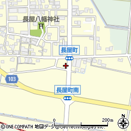 石川県白山市長屋町ト23周辺の地図