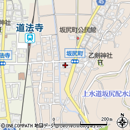 石川県白山市坂尻町ヘ28周辺の地図