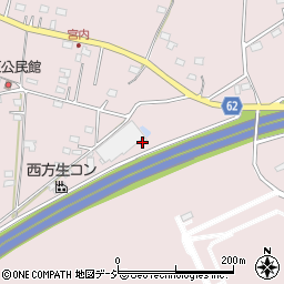茨城県那珂市本米崎2647-7周辺の地図