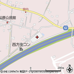 茨城県那珂市本米崎2364-1周辺の地図