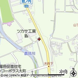 長野県大町市社館ノ内5512周辺の地図