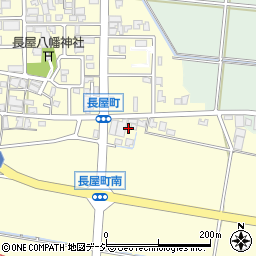 石川県白山市長屋町ト27周辺の地図