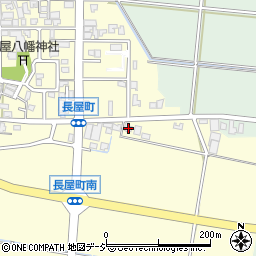石川県白山市長屋町ト29周辺の地図