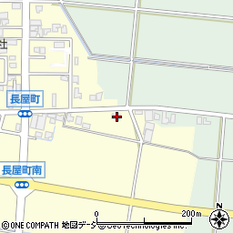 石川県白山市長屋町リ6周辺の地図